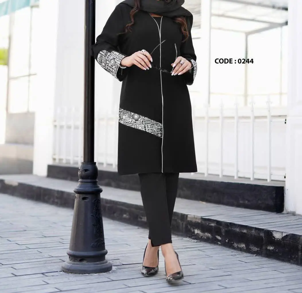 💞 مانتو مجلسی مغزی دوزی شده💞
