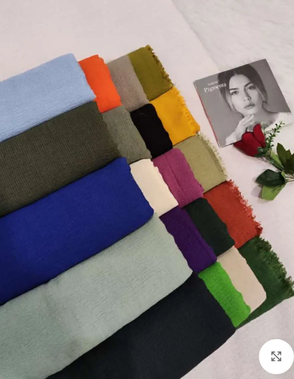 شال کتون لب ریش چهارفصل
