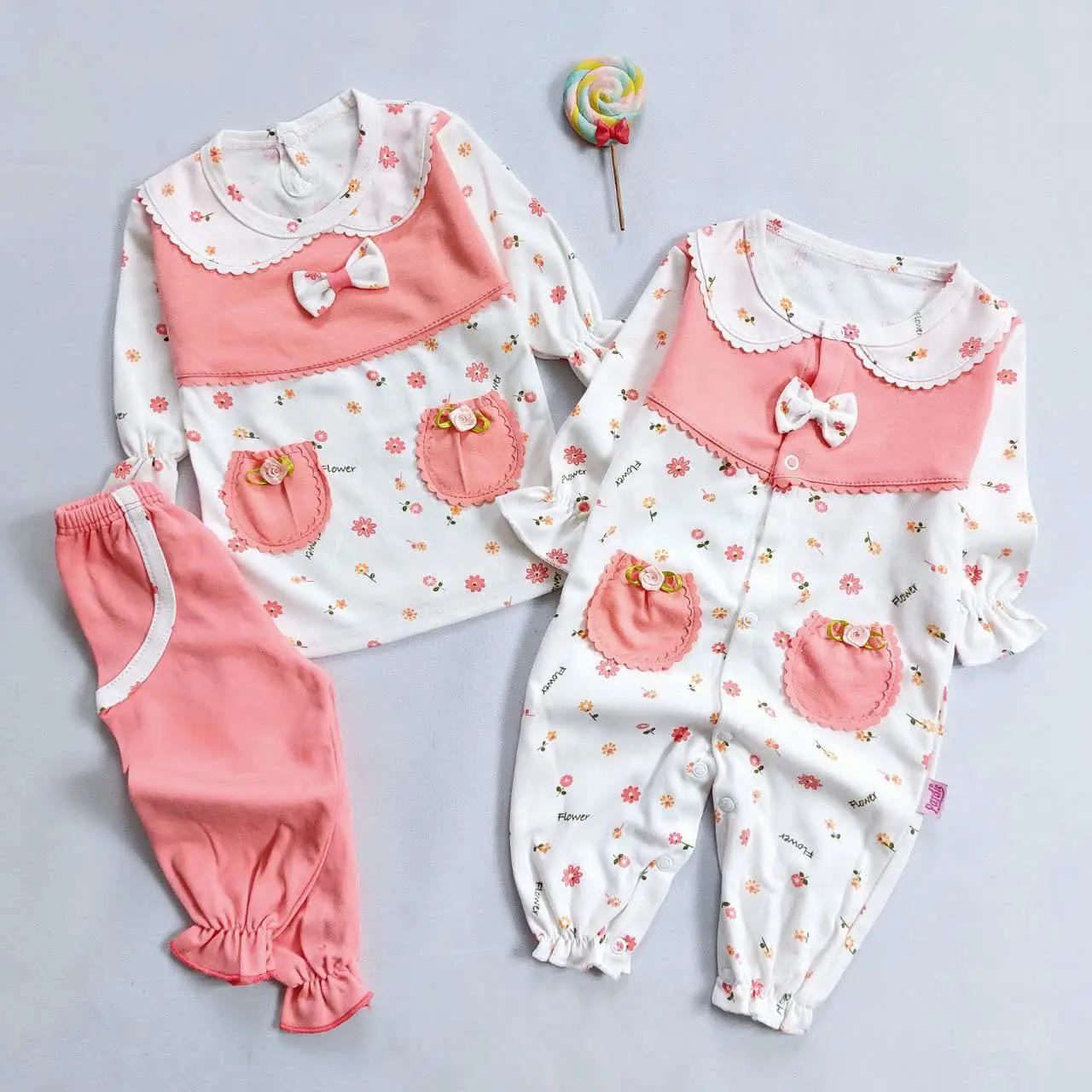 بلوز شلوار و سرهمی گلبهی دوجیب! 😍
