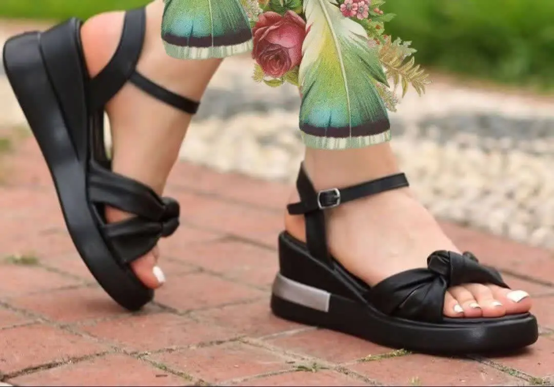 جدیدترین صندل مدل گره ای😘💋دخترخانمهای خوش تیپ👌😘
