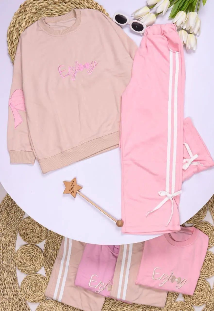 • بلوز شلوار پاپیونی در دو...