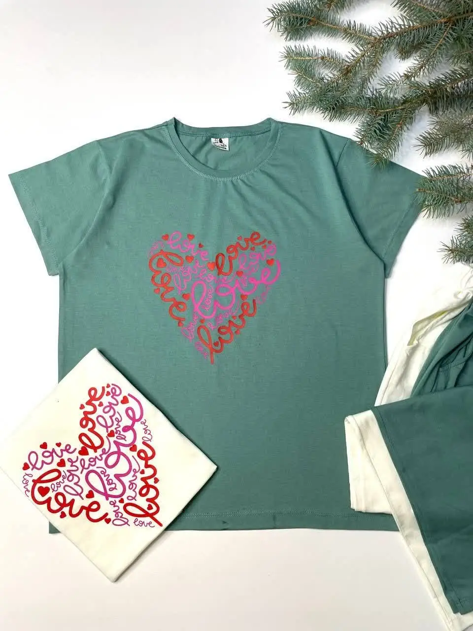 💥 ست تی‌شرت شلوار نخ پنبه
