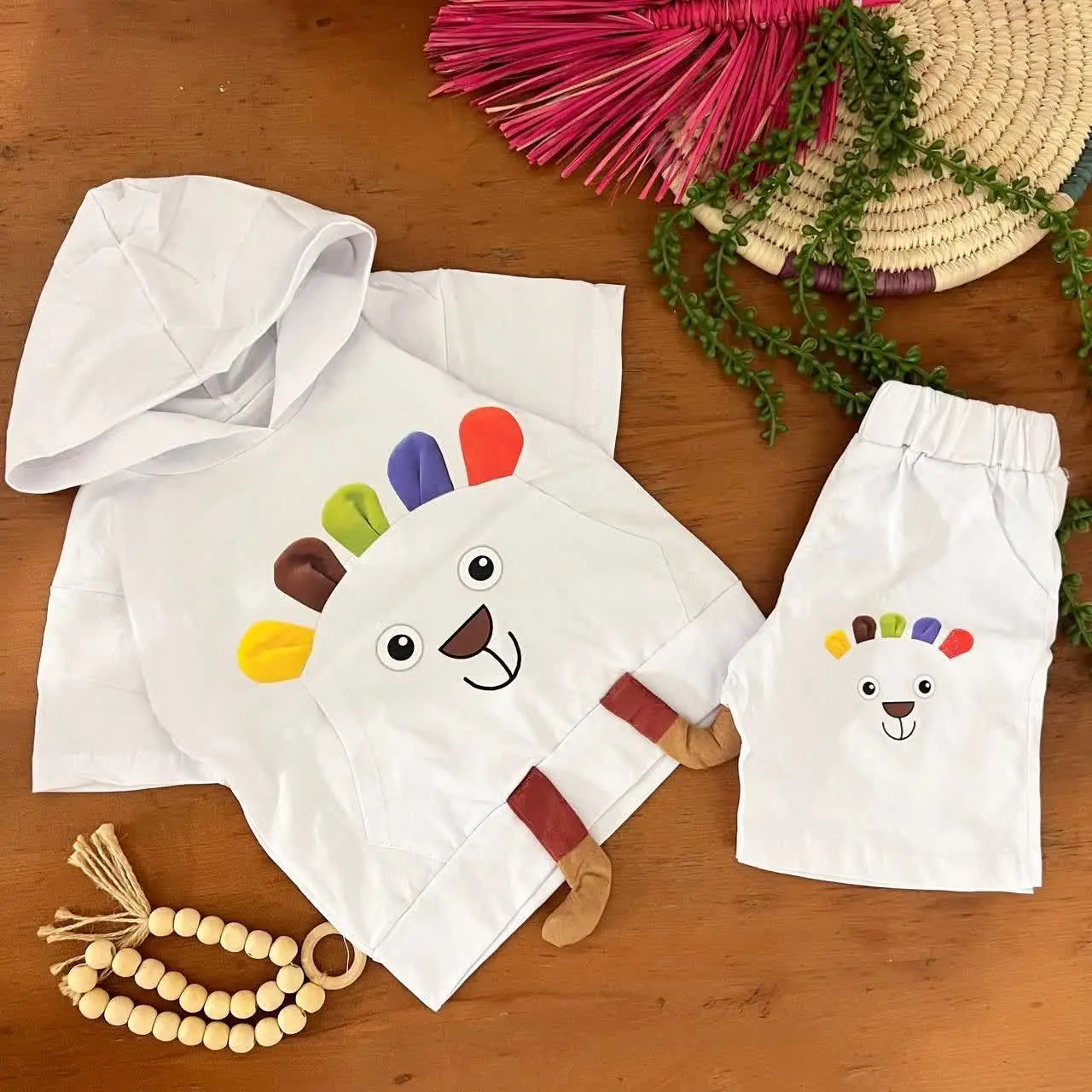 👚نام: تیشرت شلورک کلاه پادار
