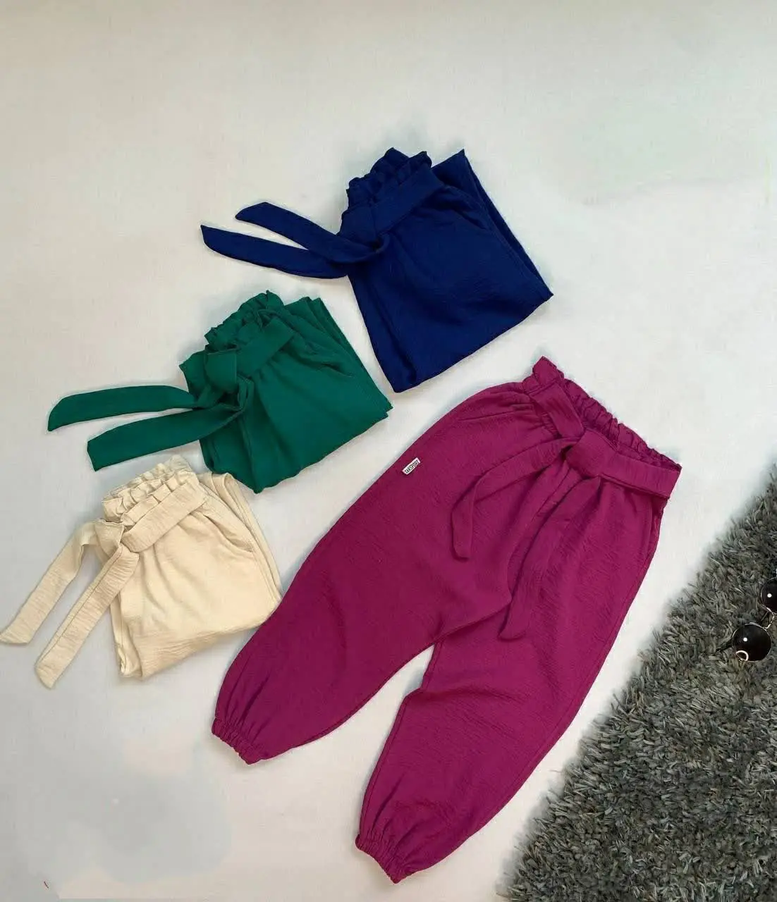 شلوارهای ابروبادی دخترانه در چهار رنگ عاالی
