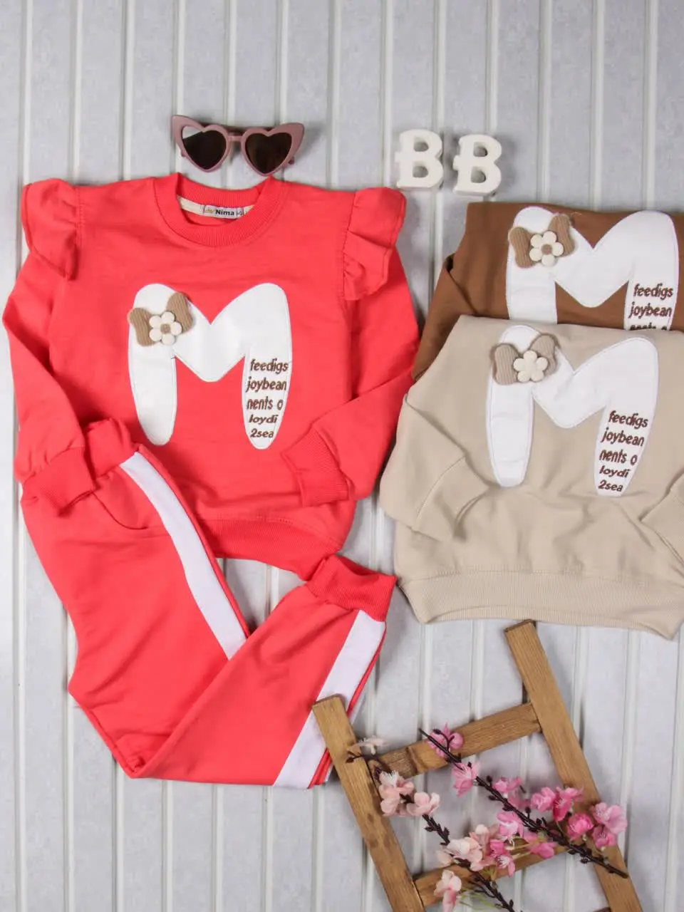 💢بلوز شلوار M داخل گل💢