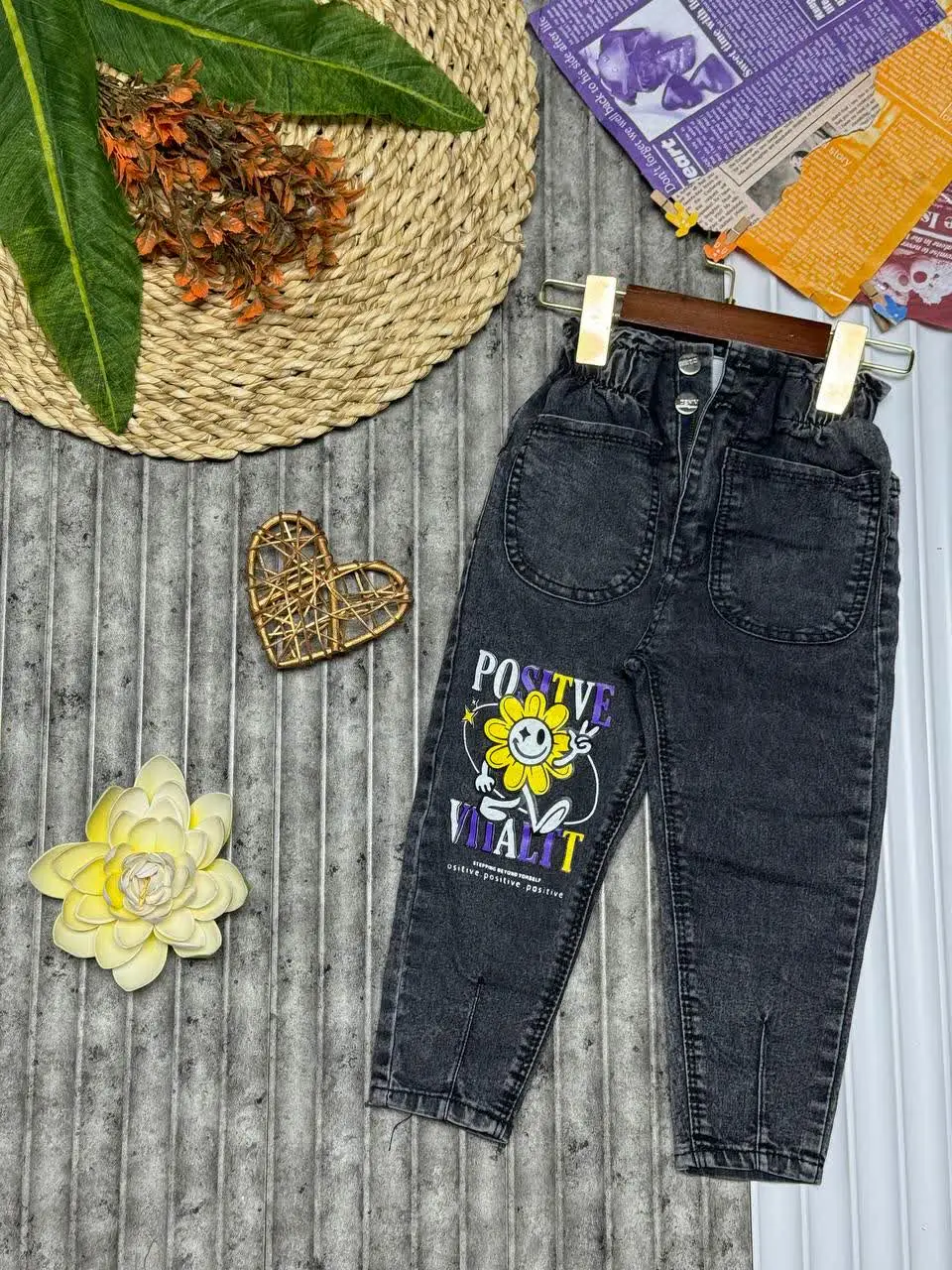 🍬#شلوار_مام_فیت_دخترانه🍬
