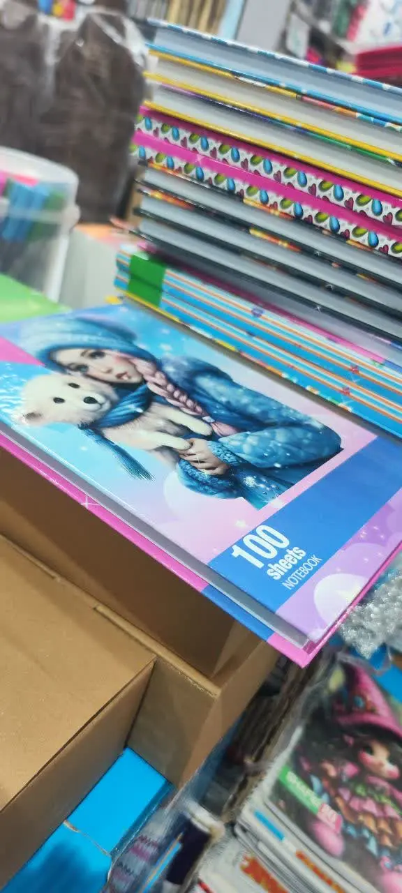 دفاتر جلد سخت (آلبومی) ۱۰۰ برگ