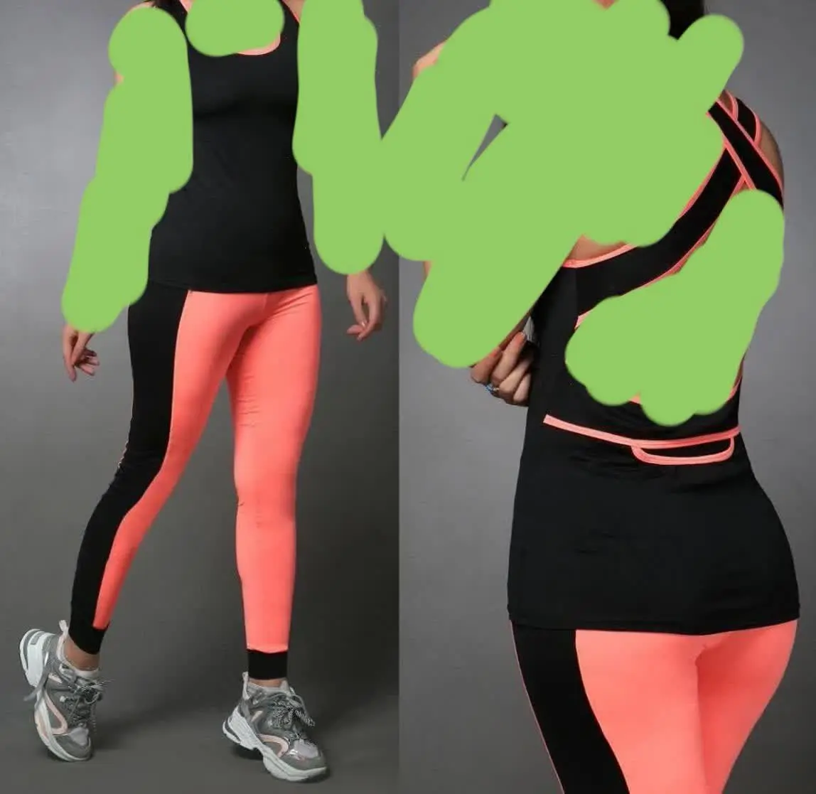 تاپ ساپورت پشت ضربدری 
