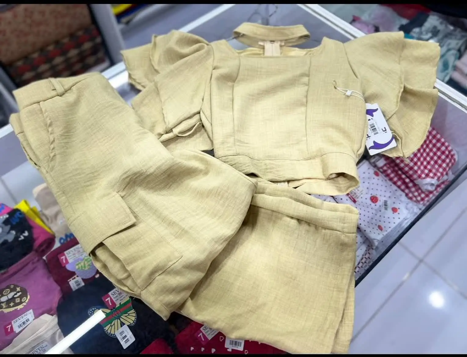 #کراپ_شلوار_ابر_و_بادی_دخترانه
