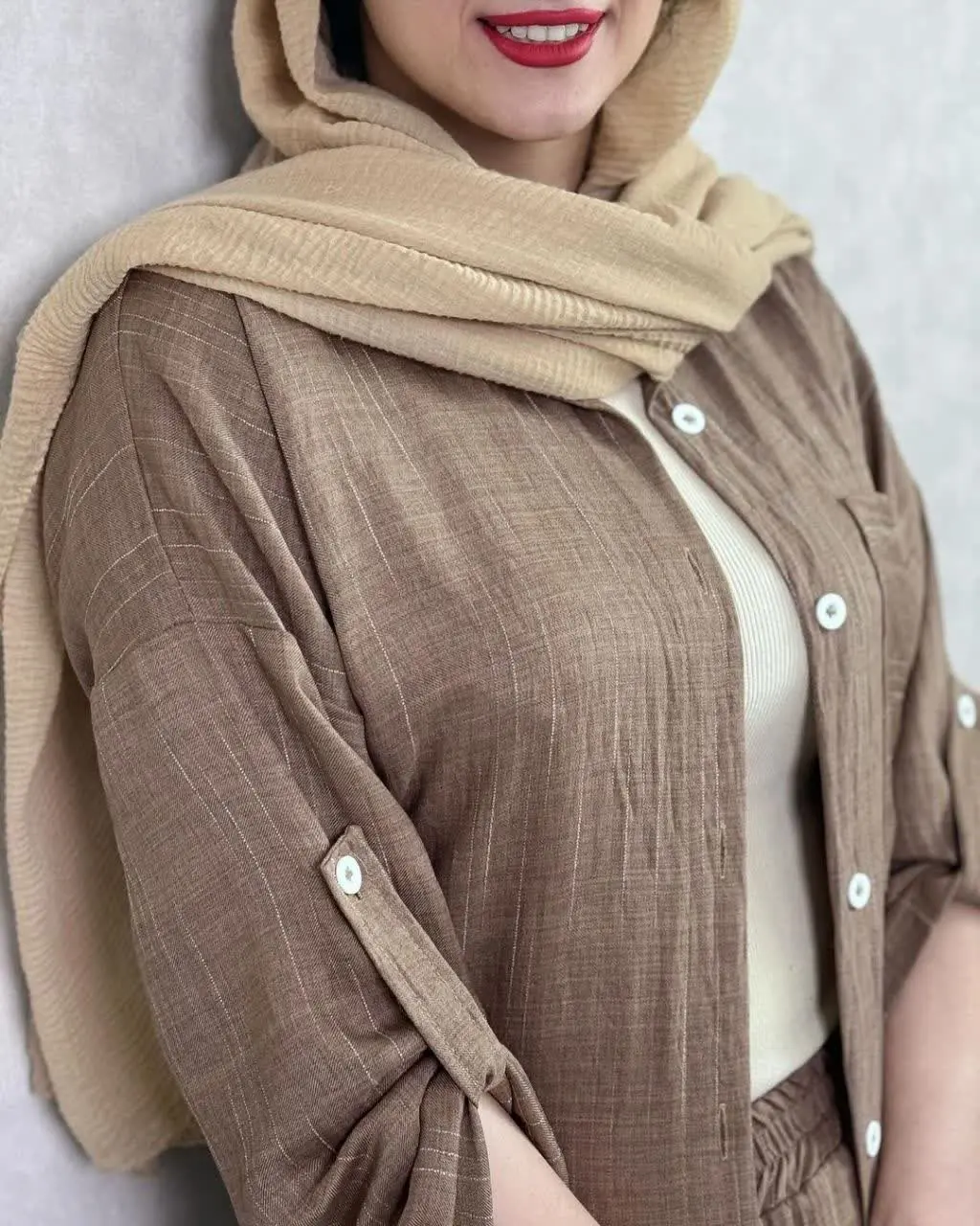 🛍نام: شومیزشلوار خنک آبشاری🌱
