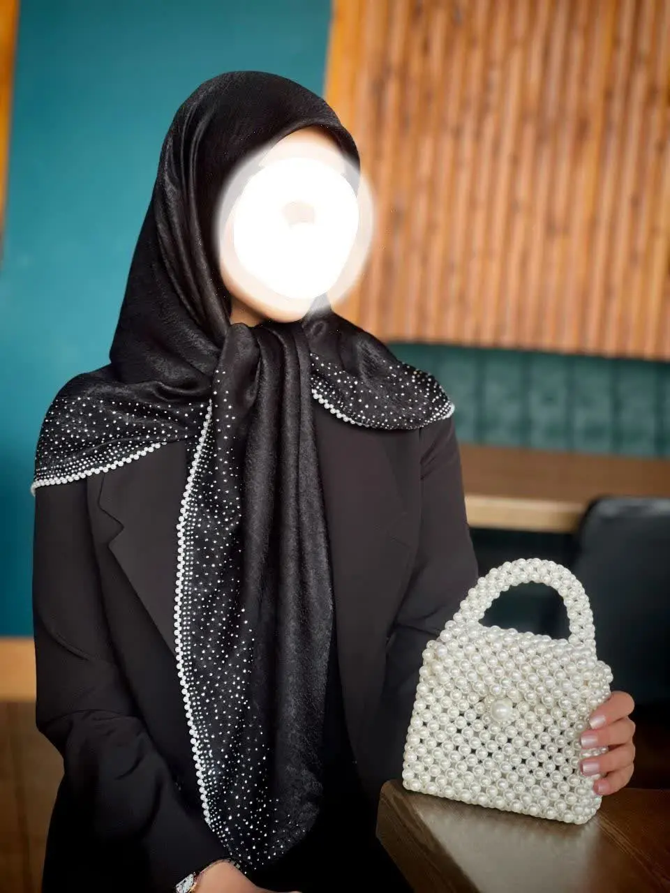 ⭐نام: روسری روسری نگین مروارید
