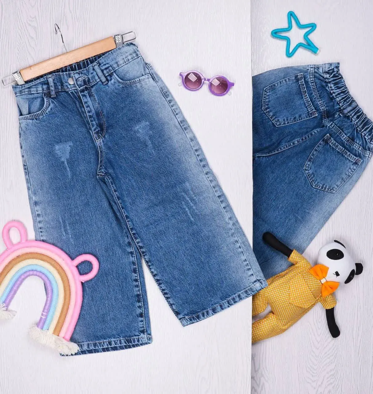 👯 شلوار لی واید بغل رادو 👯