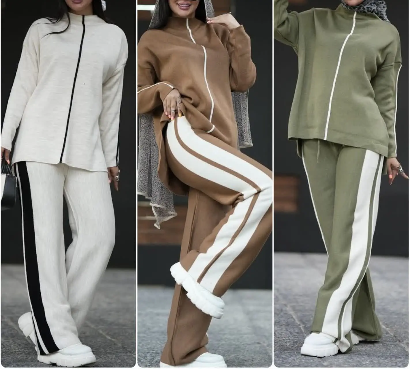 ❤️نام: بلوز و شلوار بافت مدل پرستو
