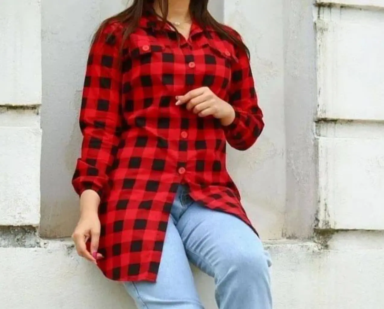 👚 مانتو چهارخانه 👚