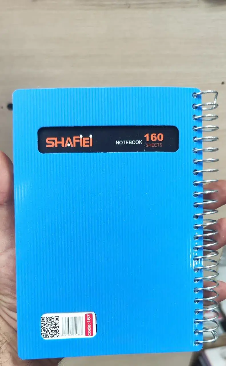 🌈مینی دفتر ۱۶۰ برگ دوجلد شفیعی