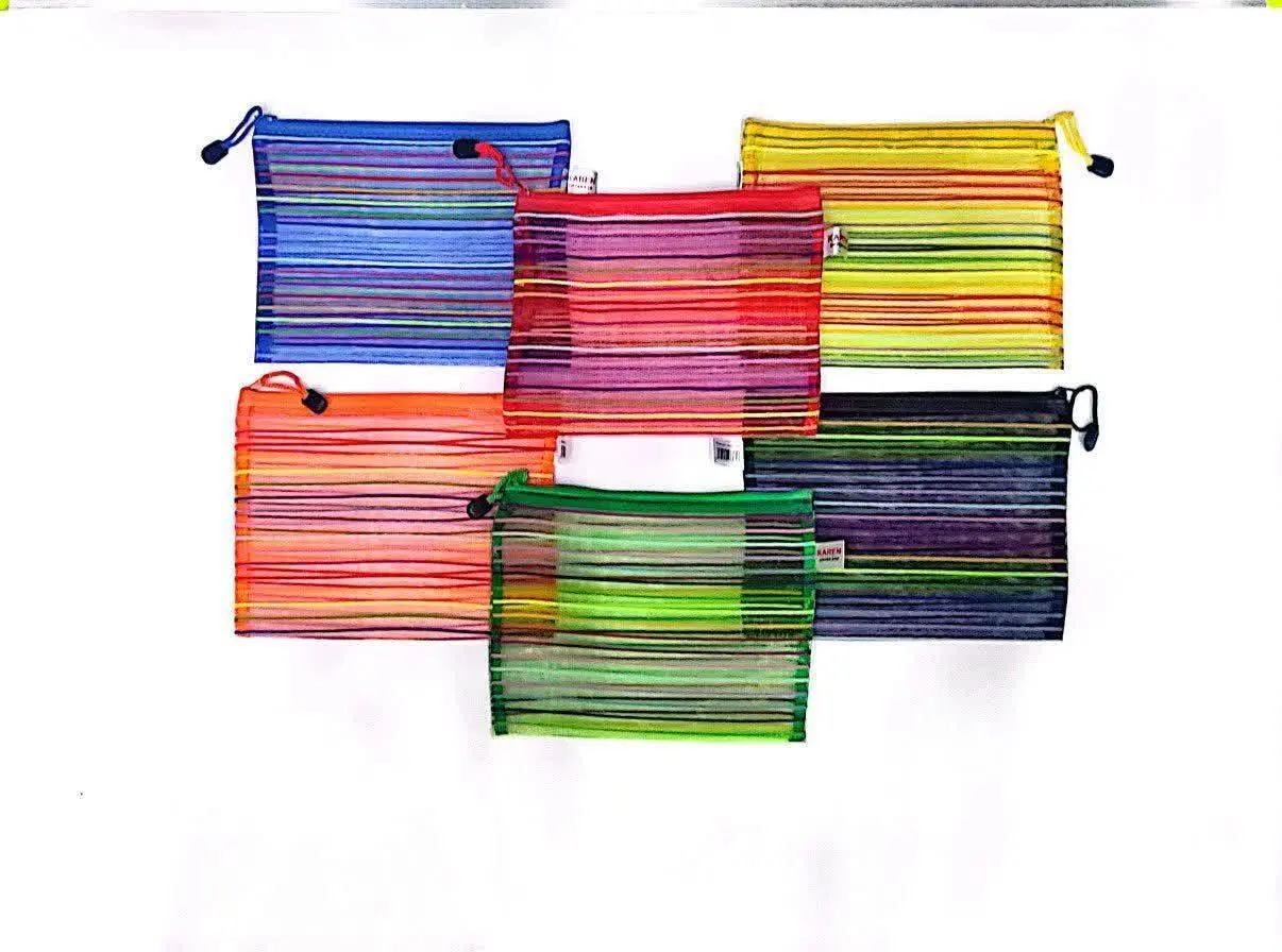 کیسه‌ی ریاضی سایز A۵ در رنگ‌های متنوع
