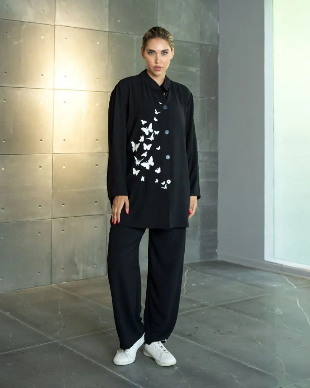 👚نام: ست مانتو شلوار پروانه
