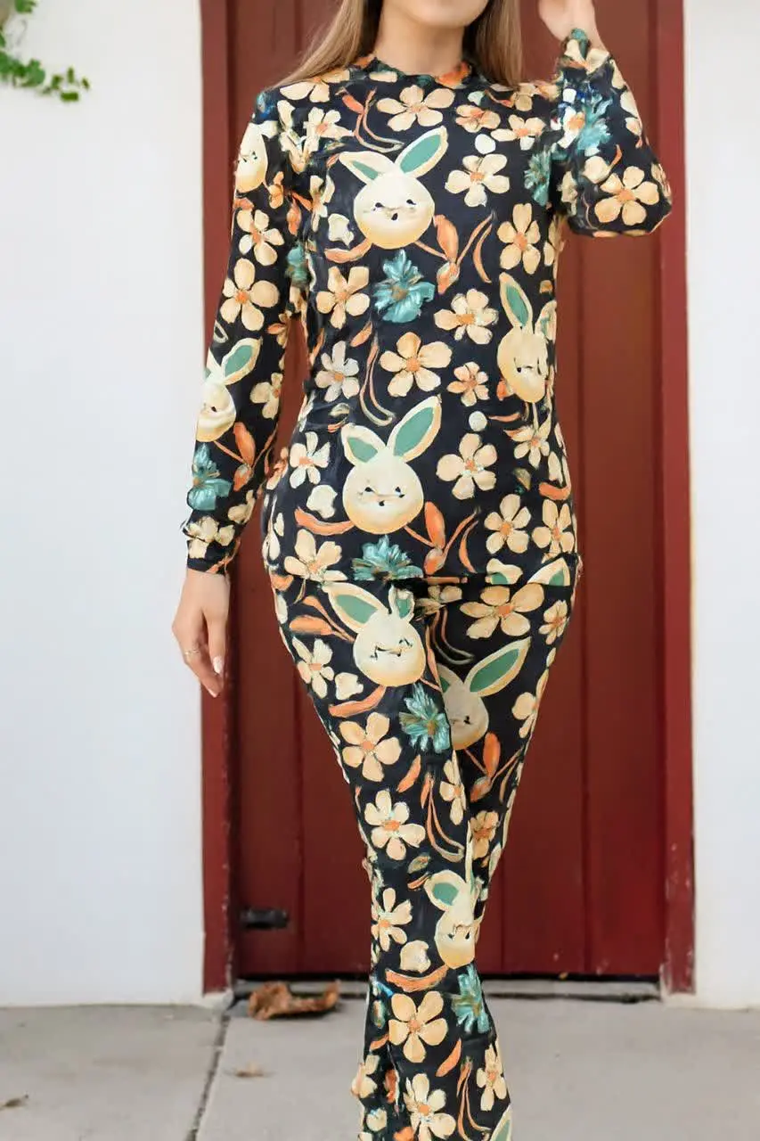 🎀 ست بلوز شلوار عروسکی