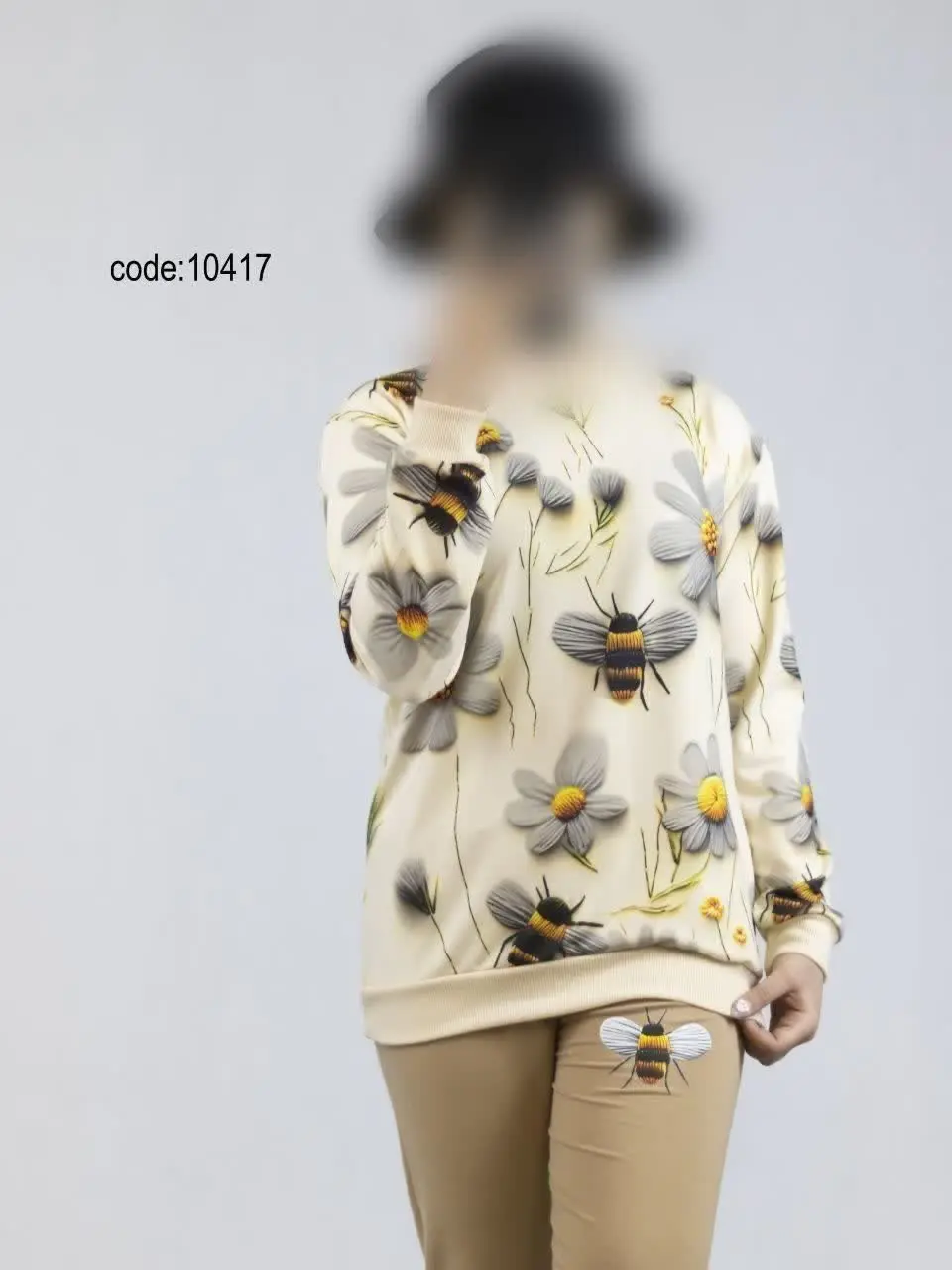 نام: بلوز وشلوار زنبور سه بعدی
