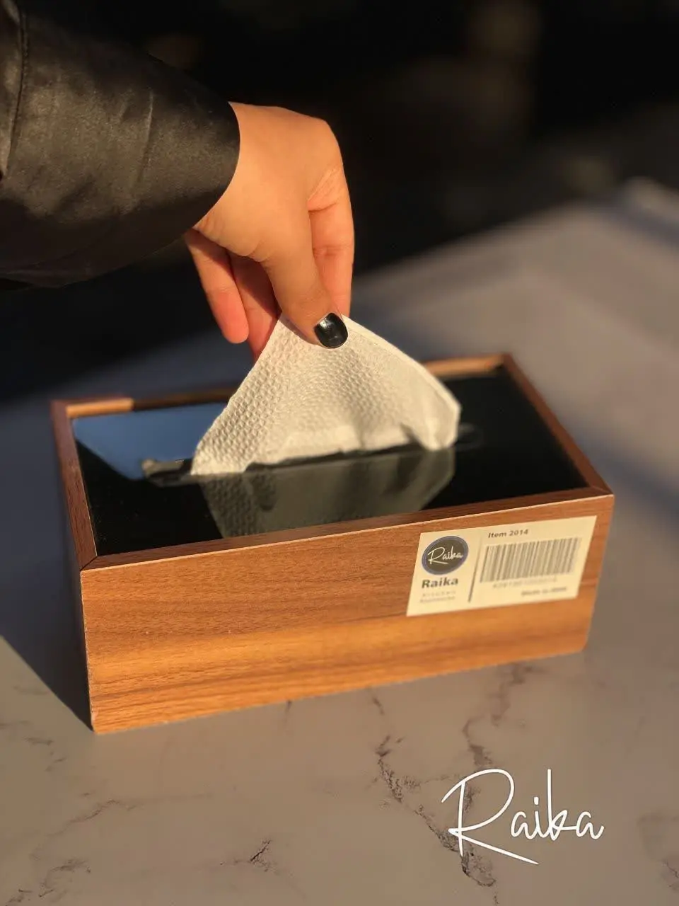 #جا_دستمال درب شیشه‌ای رایکا
