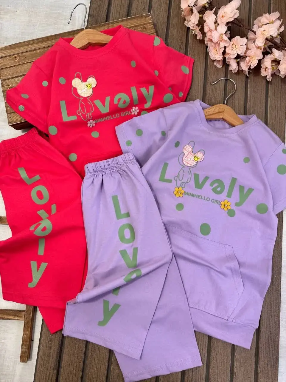 تیشرت شلوارک درنا🌻
