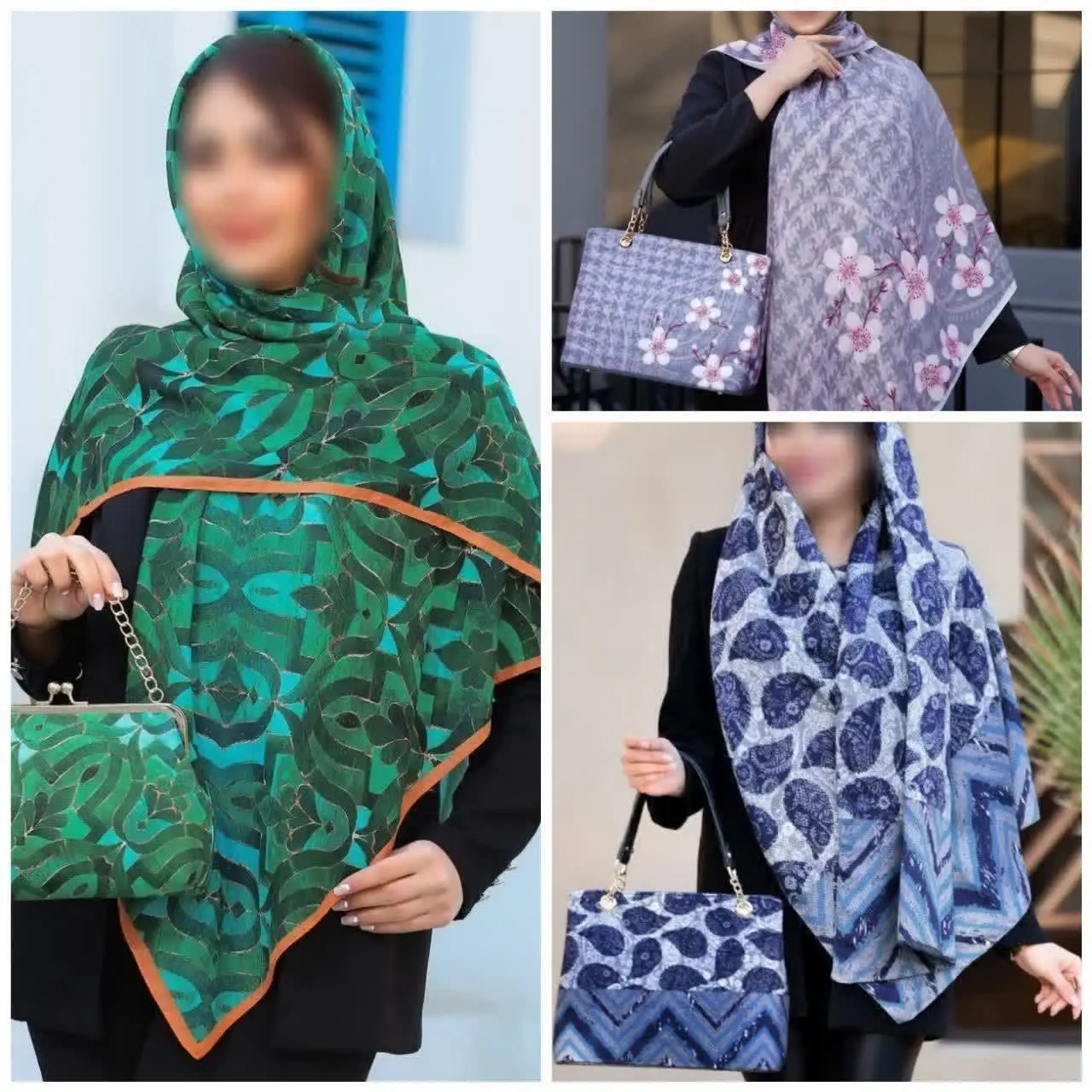 اینجا تولیدی همه #شال و #روسریا
