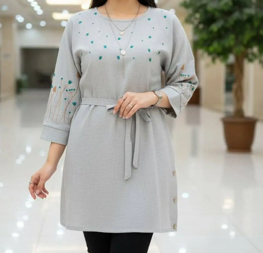 تونیک گلدوزی