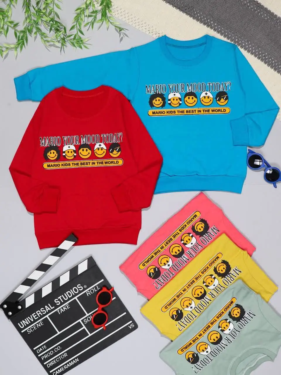 👫بلوز تک پسرانه چاپ پنج است...