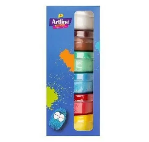 رنگ انگشتی ۶ رنگ آرتلاین
