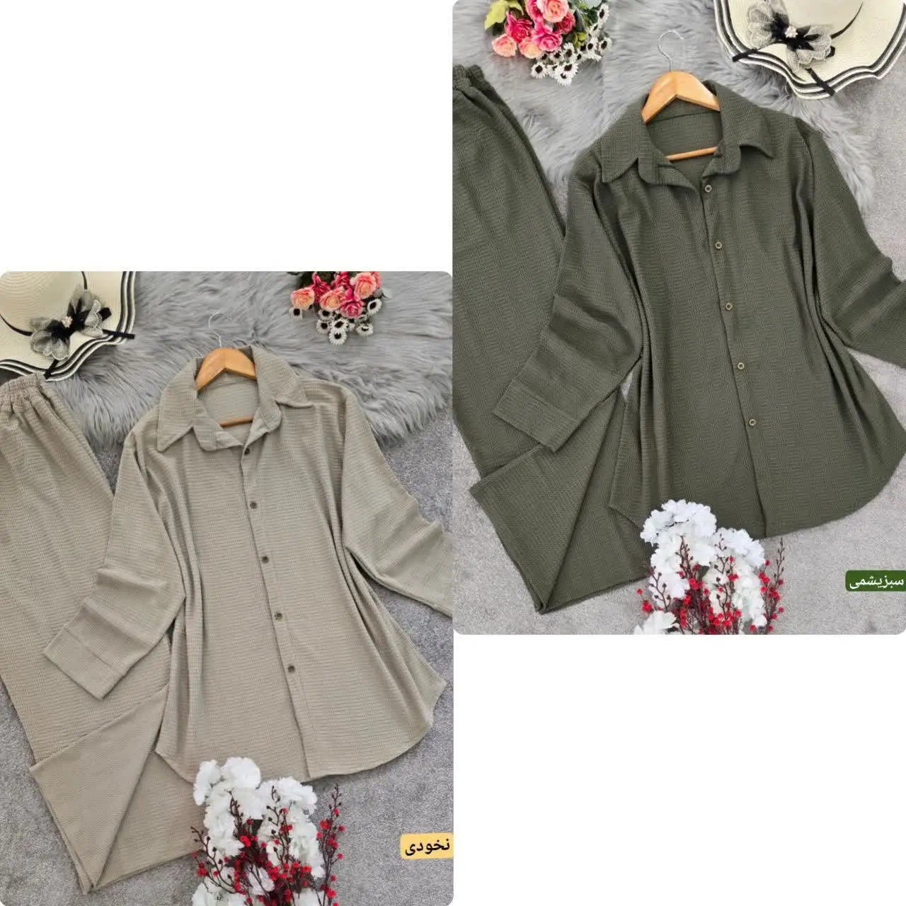 نام: ست مانتو شلوار بسکوییتی
