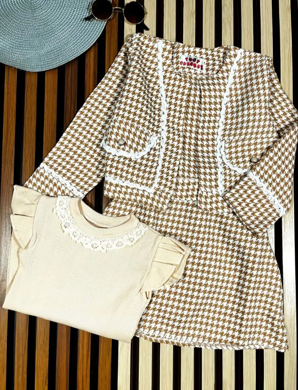 لباس مجلسی دخترانه کت دامن...