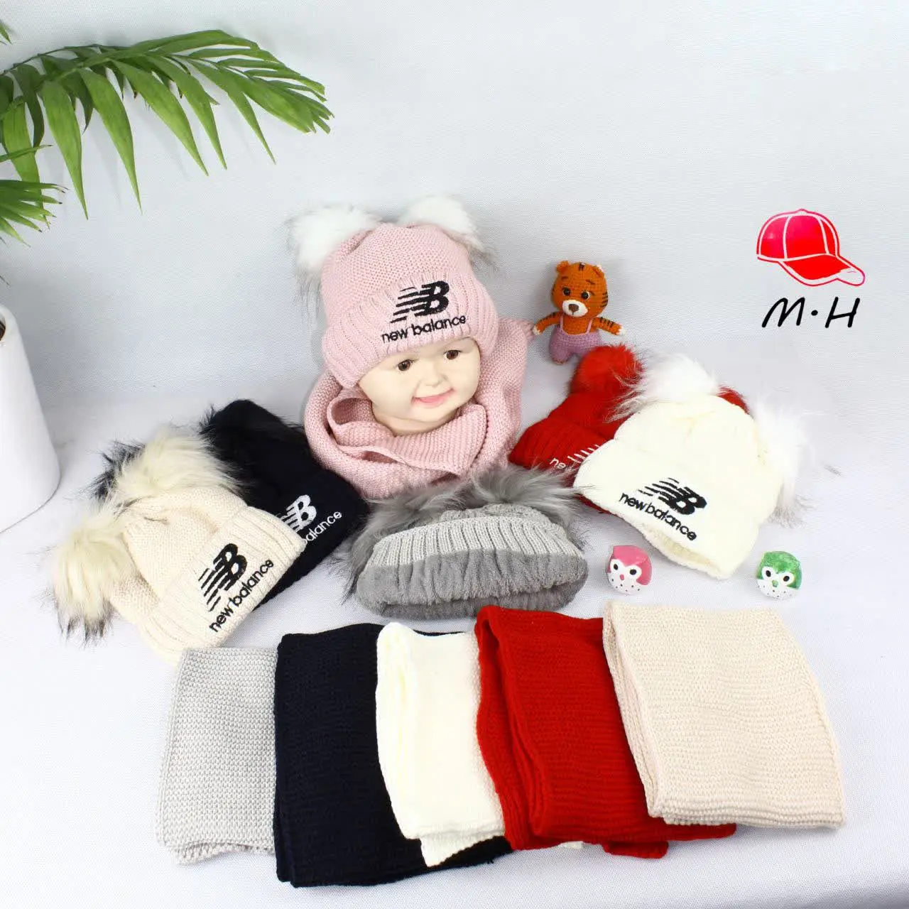 نام کالا …💯کلاه و شال ۲پوم 👌💯