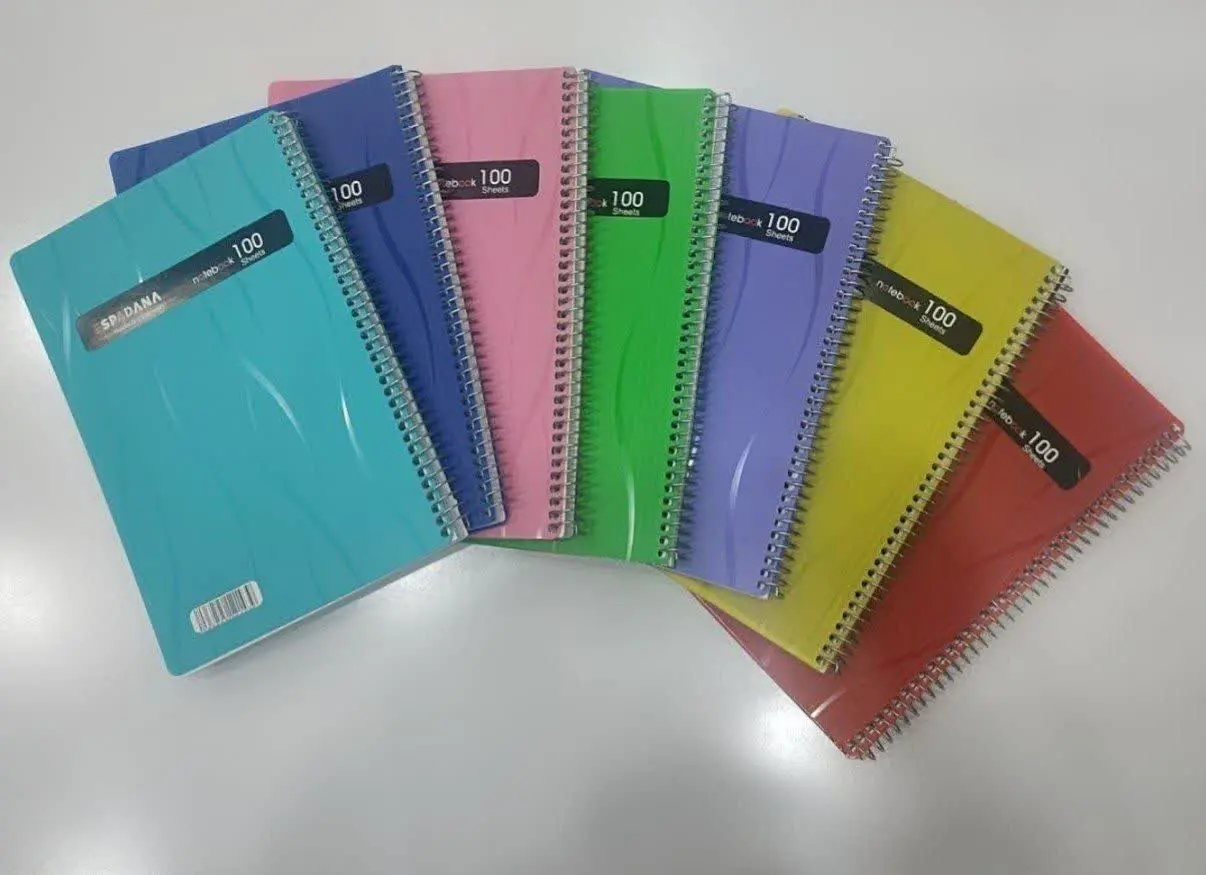 ✅دفتر ۱۰۰ برگ طلقی پنجره دا...