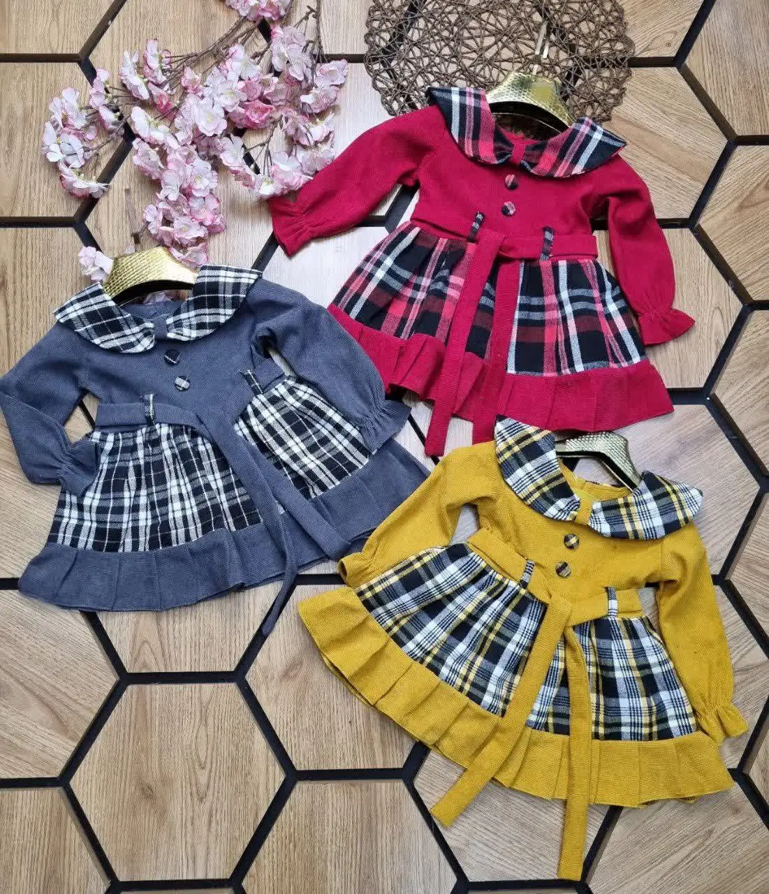 🌺 سارافون ترکیبی مخمل و کشم...