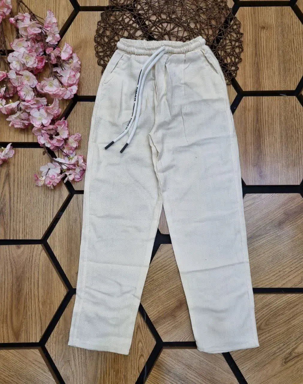 👖شلوار اسلش لنین پسرانه🧑🧑