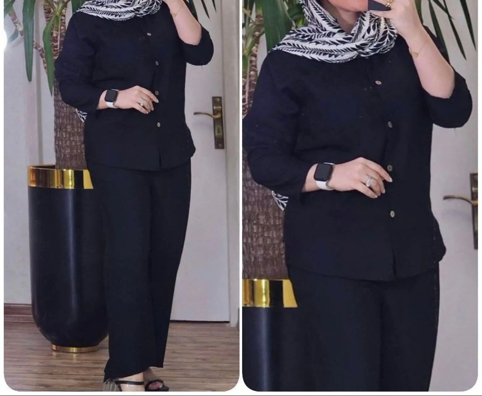 ❤️نام: #مانتو_شلوار مدل نفس
