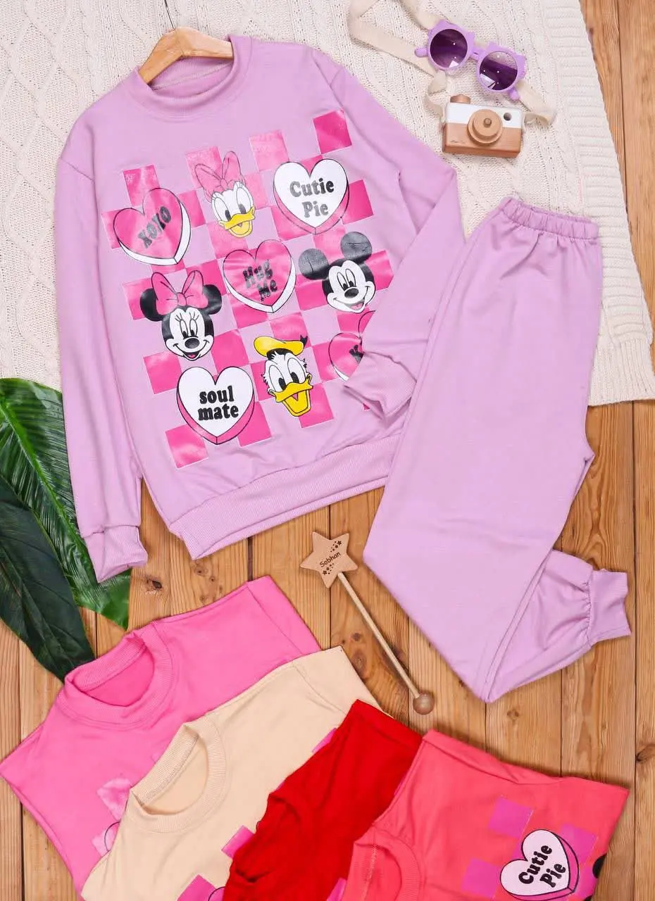 🎄بلوز شلوار دمپاکش دخترانه...