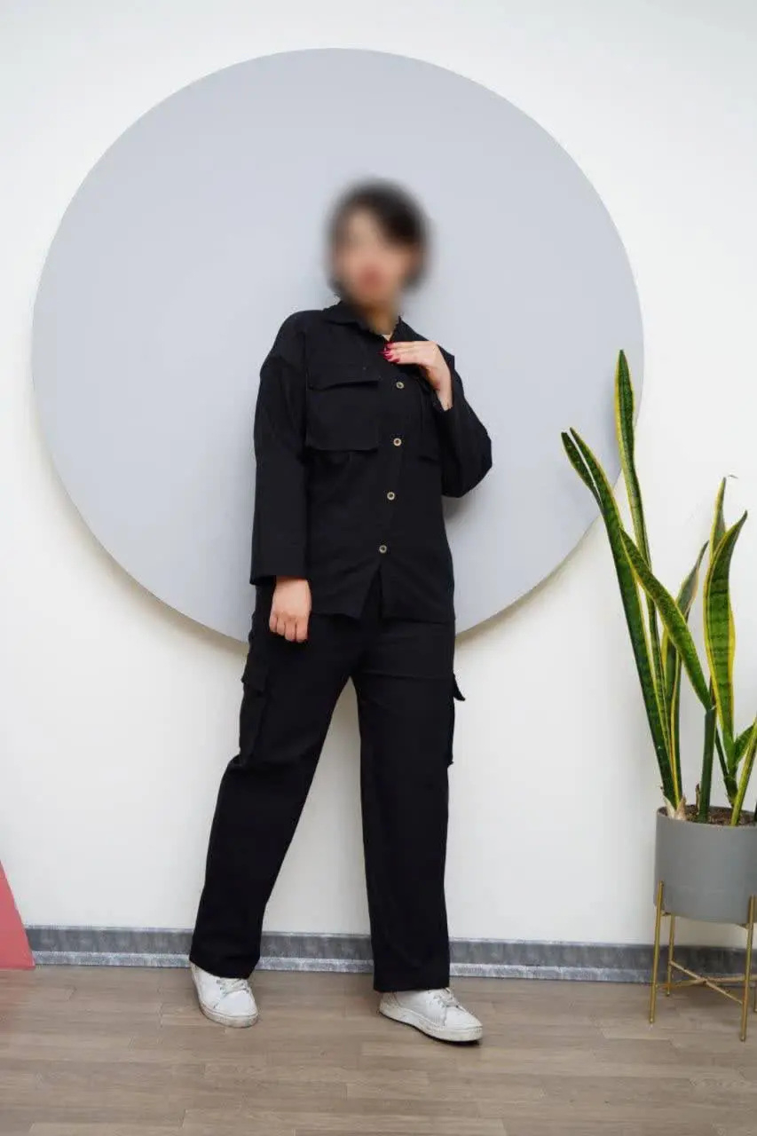 نام: ست مانتو شلوار کارگو ۳۰
