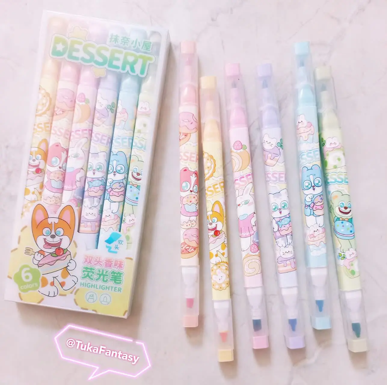 ماژیک هایلایتر دوسرDESSERT
