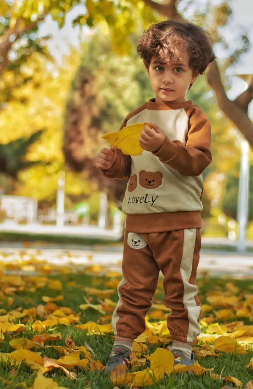 بلوز شلوار سه سر خرسی 🐻
