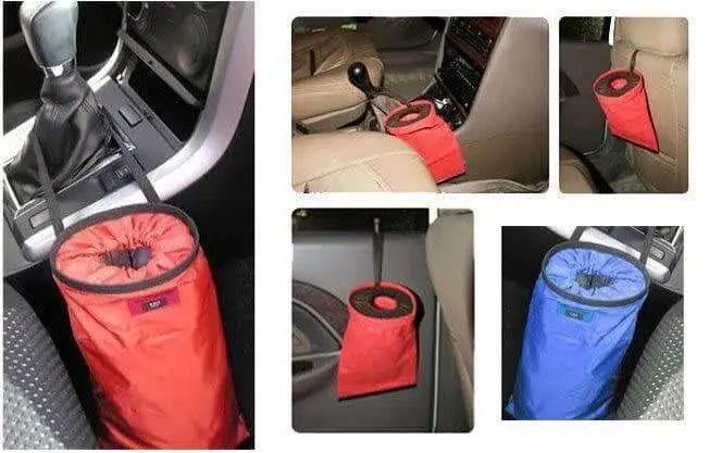 سطل زباله داخل خودرو، جنس اسپان
