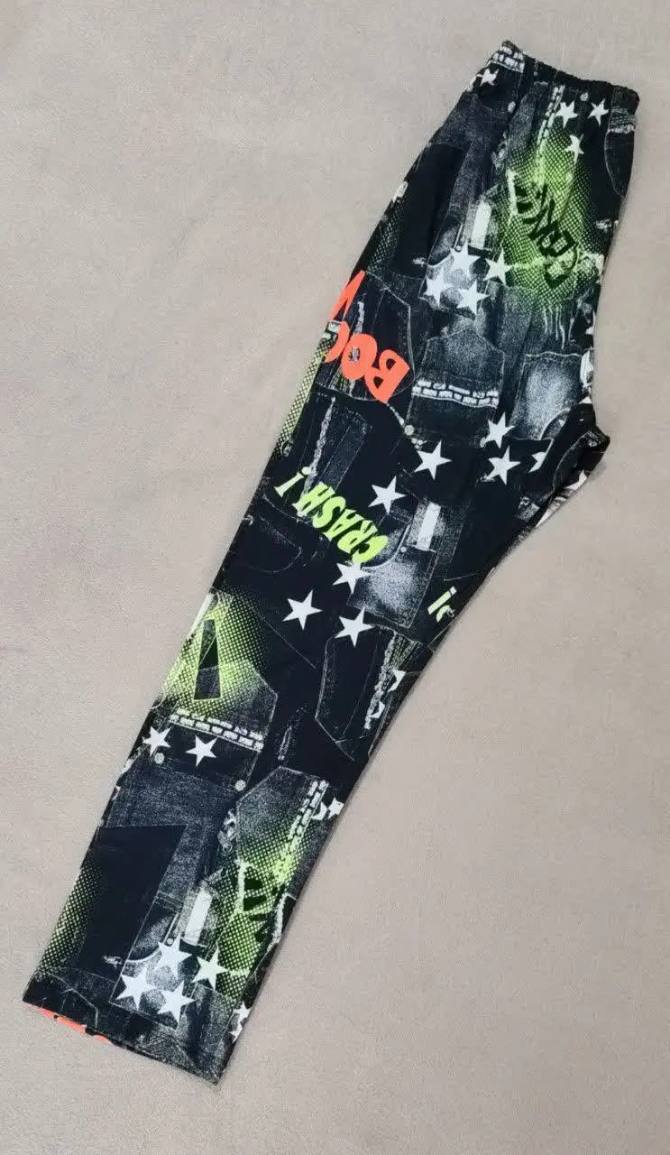 🔸 نام: شلوار راحتی مرغک دار
