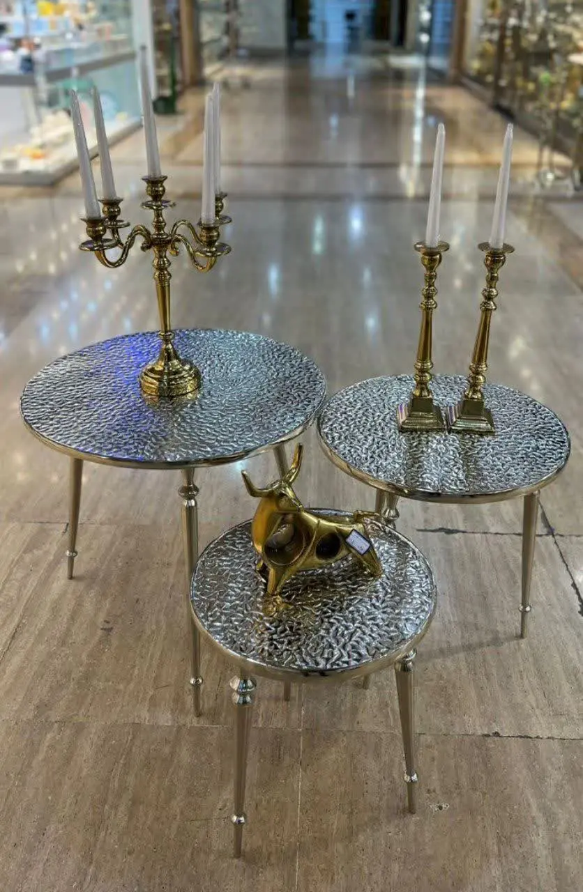 میزعسلی ۳سایز سنگی
