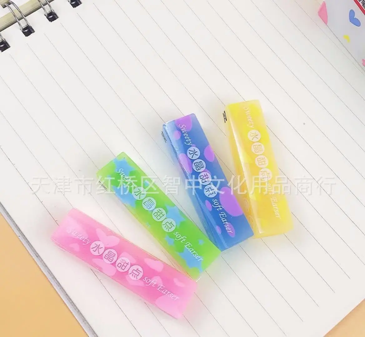 ✅ پاک کن ژله‌ای رنگی
