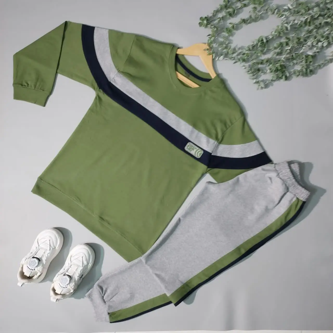 سبز قهوه ای سایز ۶۰ 🐻🌿