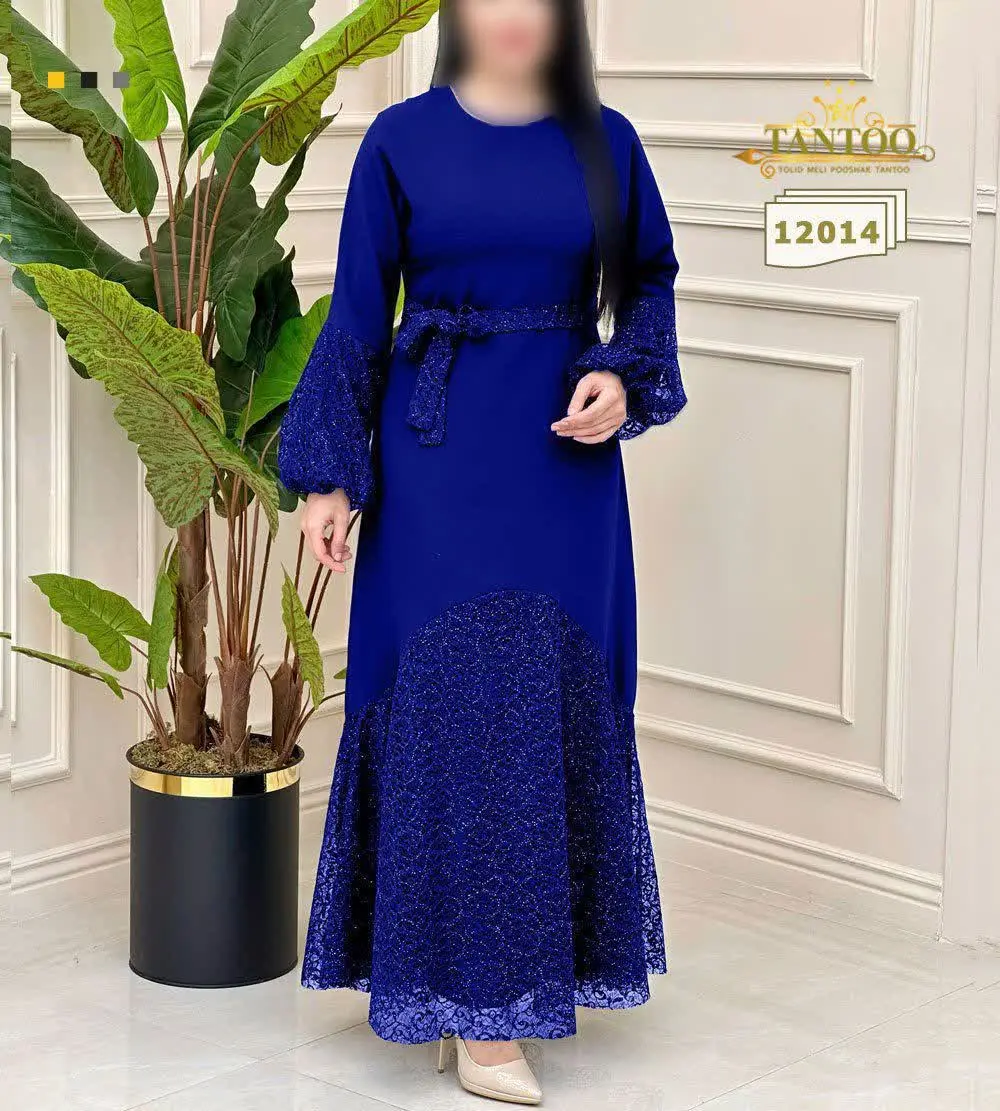 ۱۲۰۱۴ پیراهن مجلسی بلند سایزبزرگ
