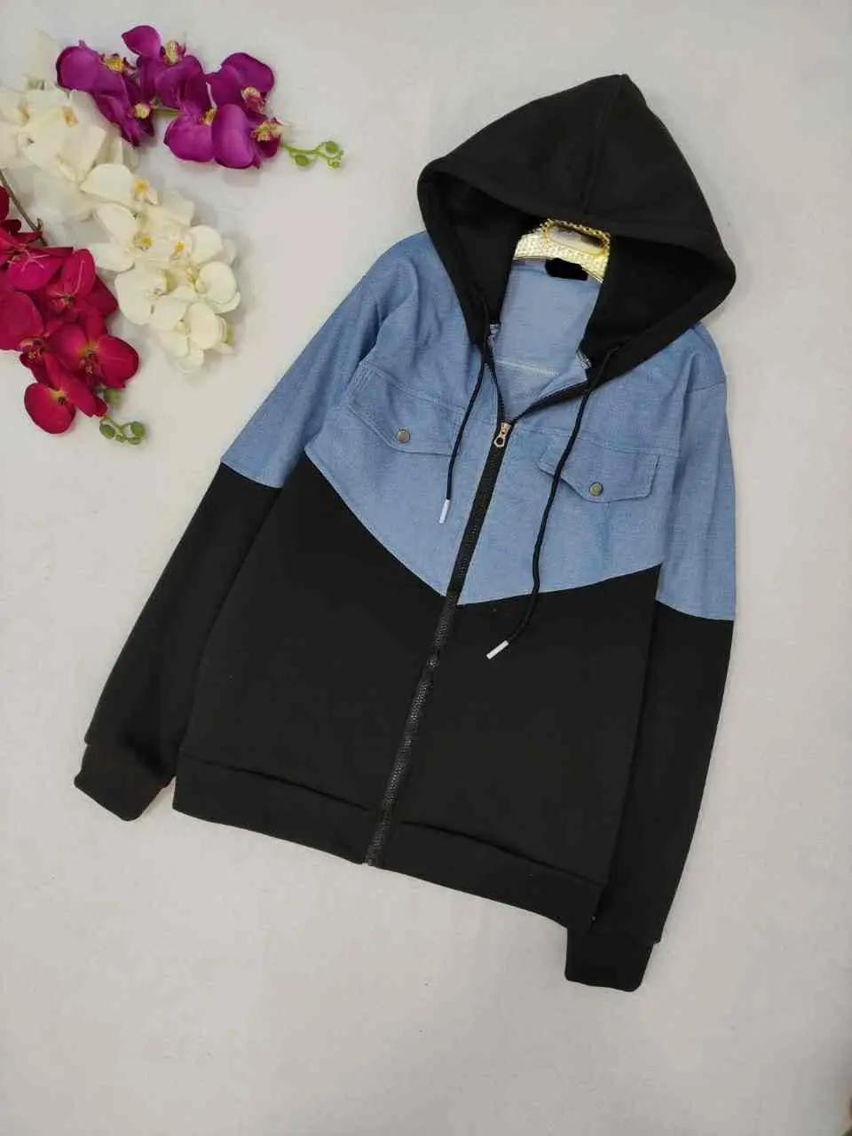 🍃نام: سویشرت کلاهدار دایموند
