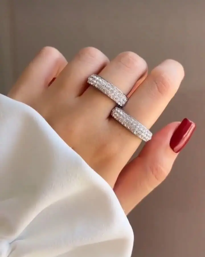 💍انگشترهای فول نگین 🤗
