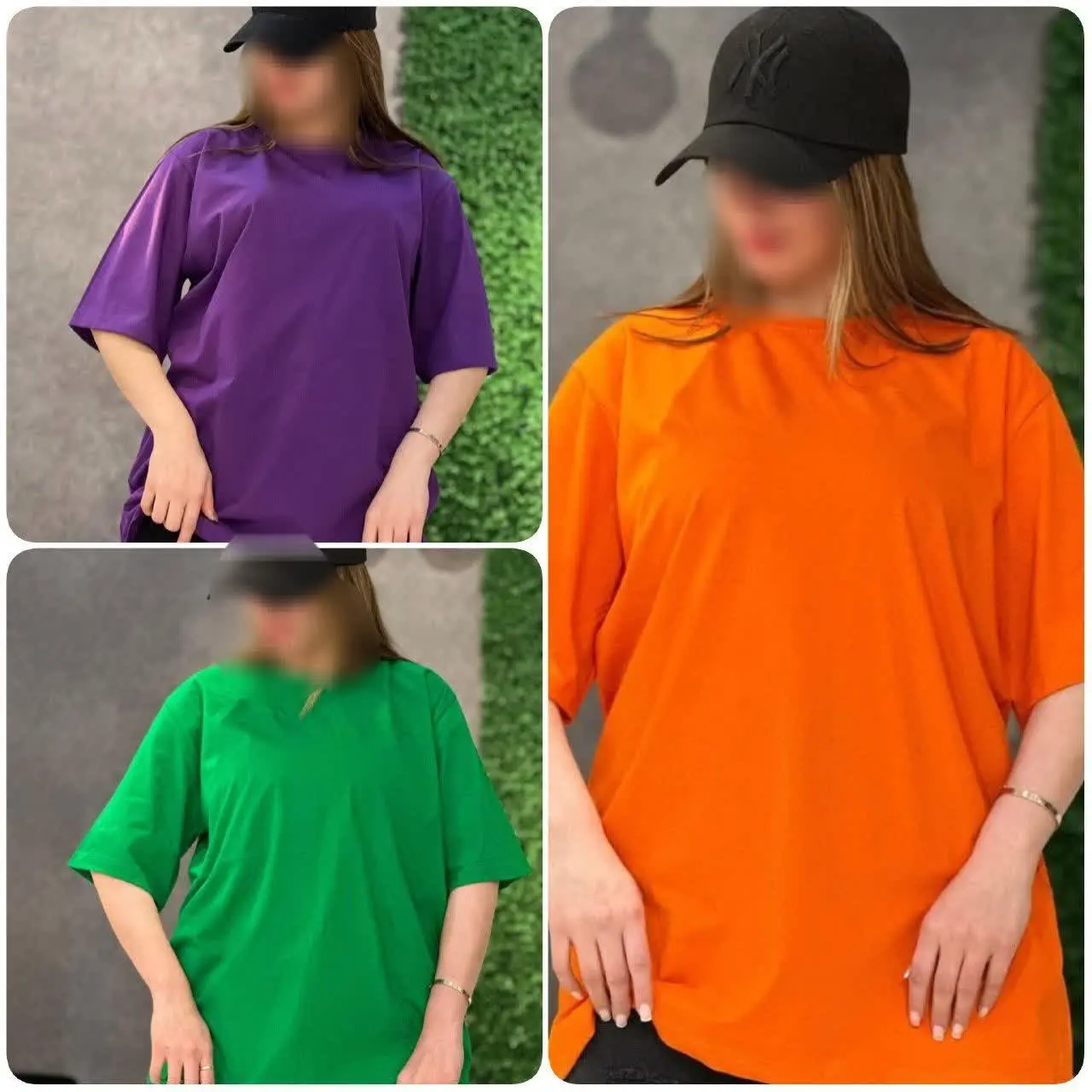 ❤️نام: تیشرت لانگ رنگارنگ
