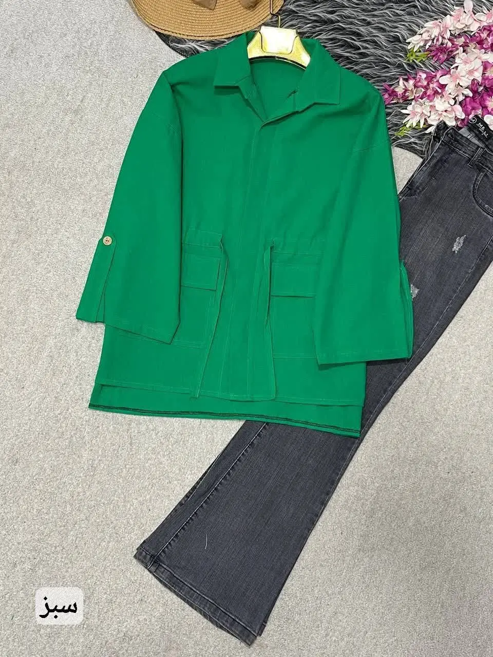 🛍نام: مانتوکمرگت تابان🌱
